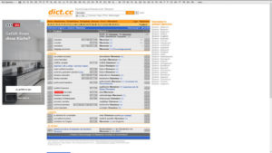 dict.cc Online-Wörterbuch